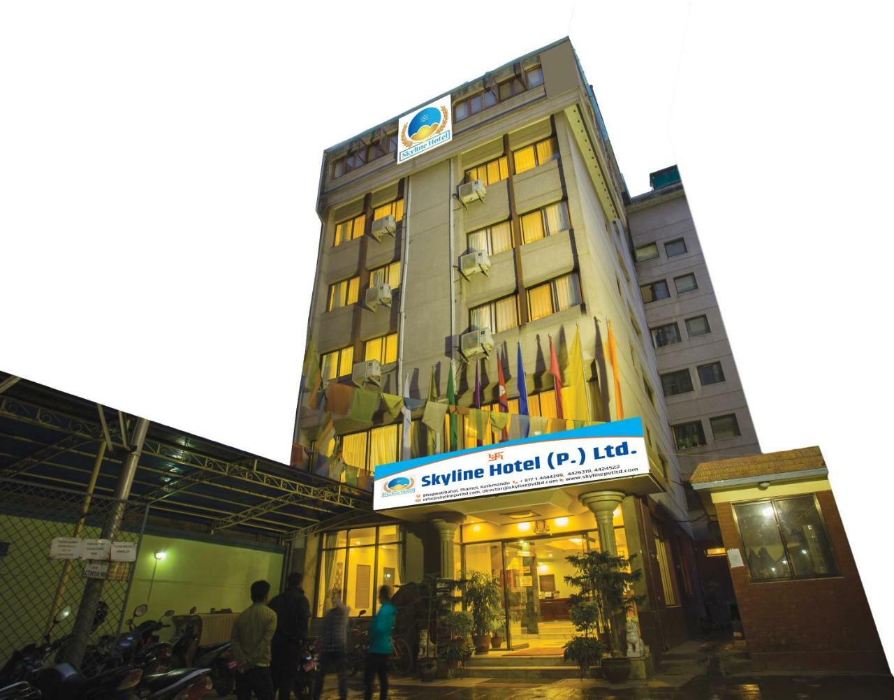 Skyline Hotel Kathmandu Exterior foto
